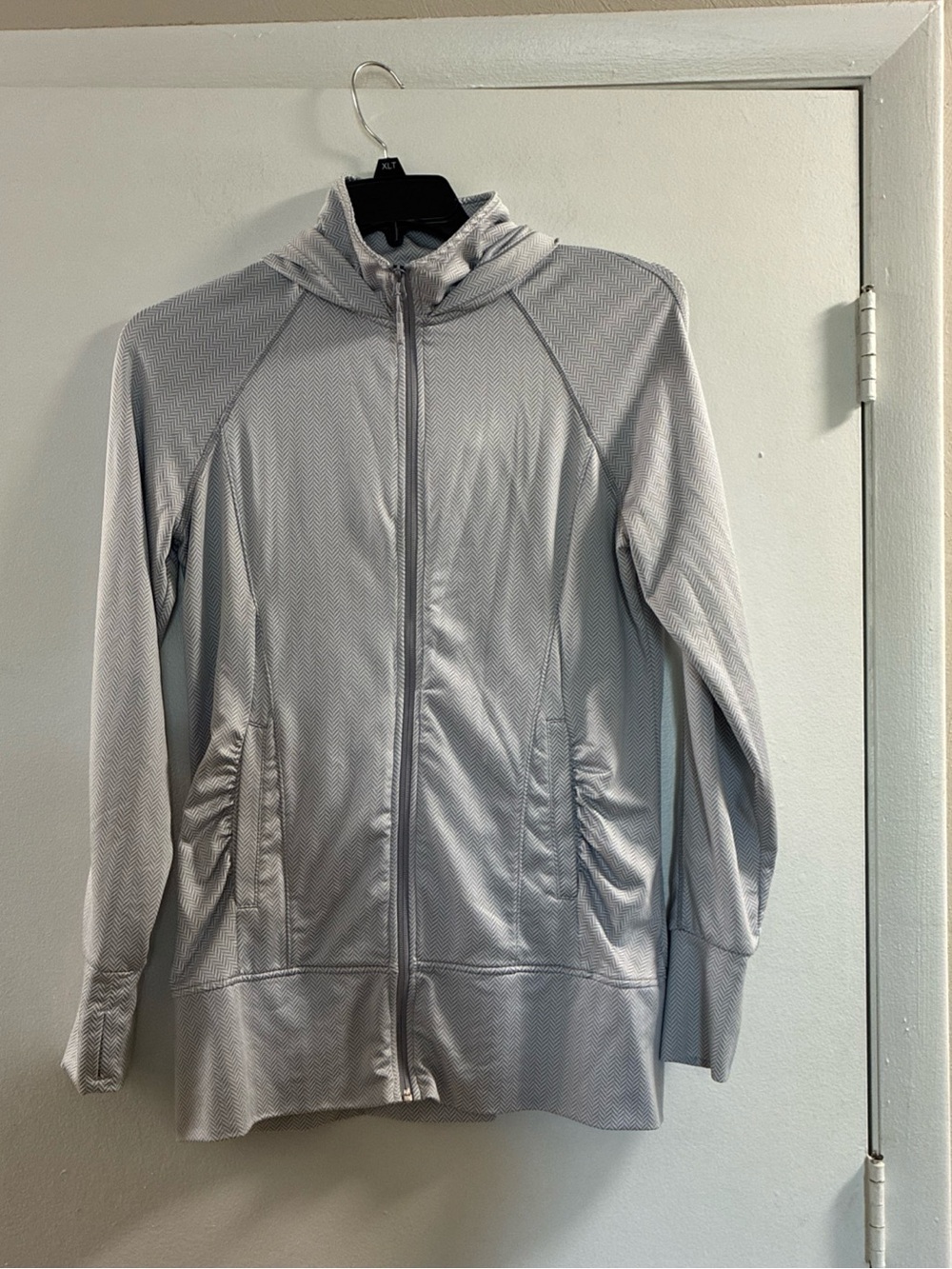 Mondetta Light‎ Gray Full-Zip Hoodie Jacket